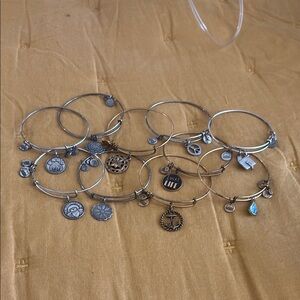 Alex and Ani Bracelet Set